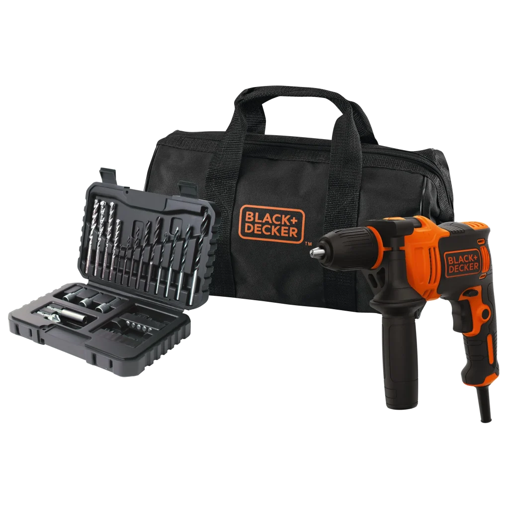 מקדחה חוטית 32+710W אביזרים BLACK+DECKER
