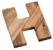 פאזל עץ למבוגרים - פאזל H