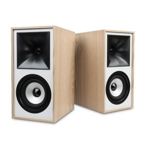 זוג רמקולי מדף מוגברים AIYIMA S4000 — Studio Monitor עם XLR, RCA ו-Bluetooth