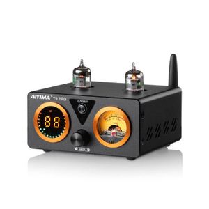 AIYIMA T9 PRO — מגבר משולב מנורות All-in-One עם DAC, Bluetooth ו-VU Meter