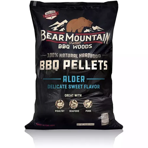 פֶלֶט למעשנה מעץ אלמון 9 ק”ג Alder pellets