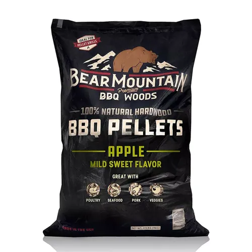 פֶלֶט למעשנה מעץ תפוח אמריקאי 9 ק”ג Apple pellets