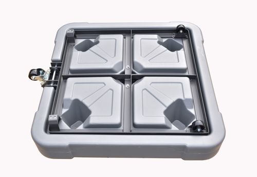 שמשיית צד מרובעת 3×3 מטר עם צידוד וסיבוב 360° – דגם היביסקוס אופוויט