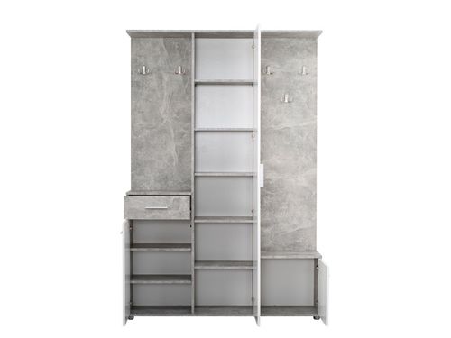 ארון לחדר כניסה 33×133.5ס”מ MARTIN בצבע בטון