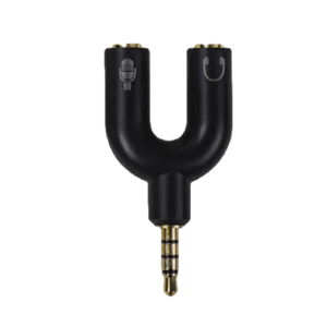 AUDIO SPLITTER מתאם אוזניות מבית SILVR LINE דגם MA-155