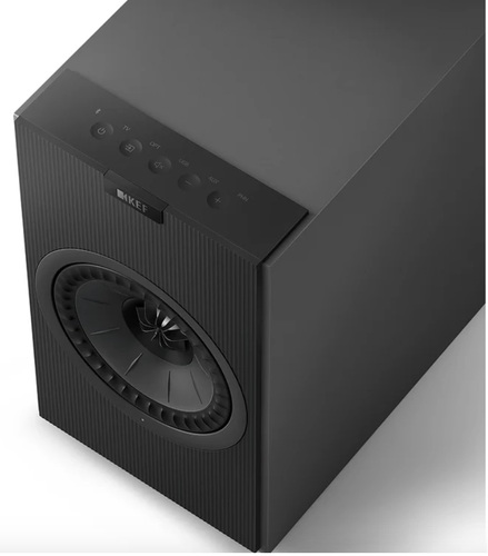 זוג רמקולים מדפיים מוגברים מבית KEF דגם coda W