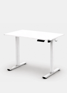 שולחן חכם מתכוונן לבן 100X60 ס"מ SMARTER  ET119W-C