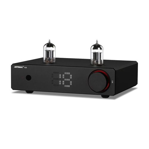 AIYIMA T20 — קדם-מגבר מנורות אודיופילי עם ECC83 PSVANE ו-XLR מאוזן