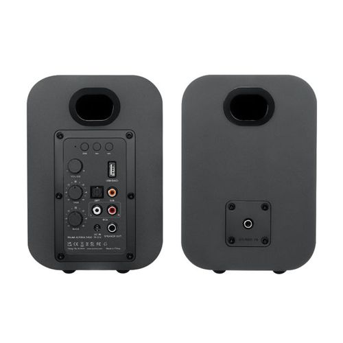 זוג רמקולי מדף מוגברים AIYIMA S400 V2 — קומפקטיים עם USB DAC ו-Bluetooth