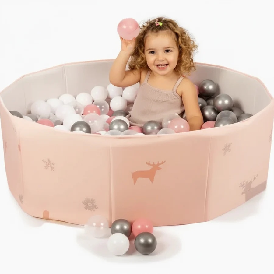 בריכת כדורים מתקפלת עם 80 כדורים I am toys