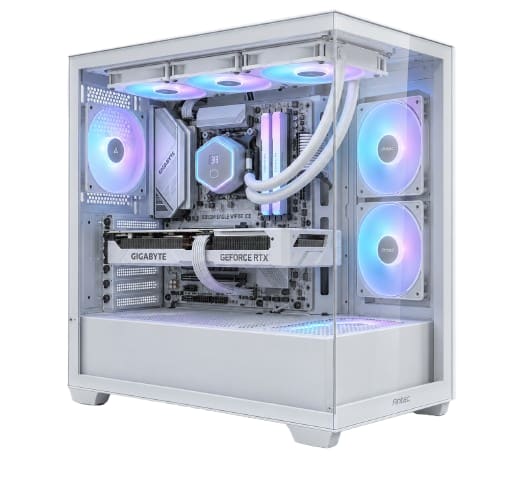 מחשב נייח CX300 ARGB 750W B850M WIFI R5 7500X3D 32GB 1TB 5060 ICE