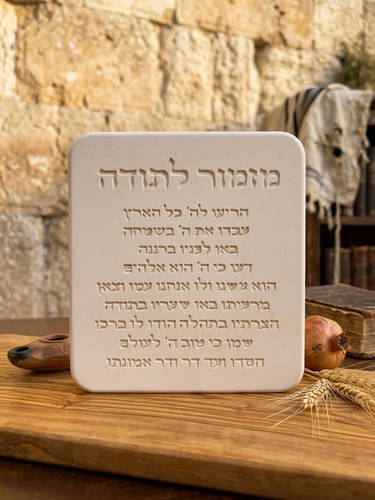 מזמור לתודה מבטון