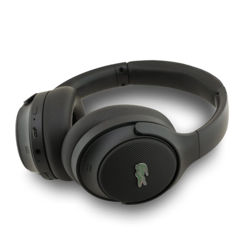 אוזניות Lacoste ANC Bluetooth 5.4 שחורות