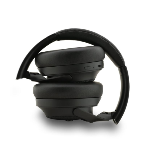 אוזניות Lacoste ANC Bluetooth 5.4 שחורות