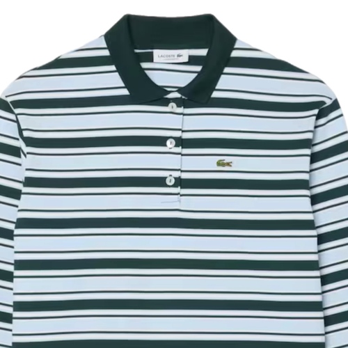חולצה LACOSTE מידות XS-XL לנשים בגוון כחול - מבט נוסף