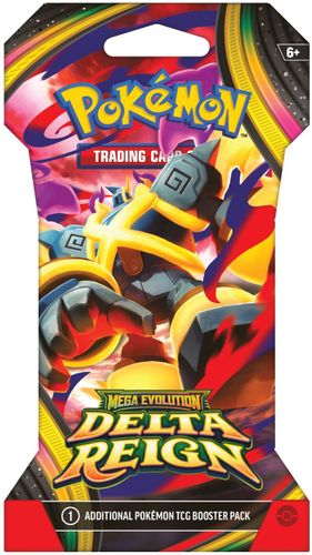קלפי פוקימון Pokemon Tcg Mega Evolution Delta Reign Sleeved Booster Case (x144) 