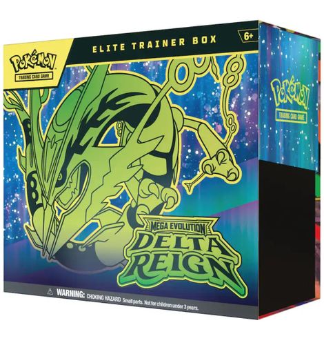 קלפי פוקימון Pokemon Tcg Mega Evolution Delta Reign Elite Trainer Box