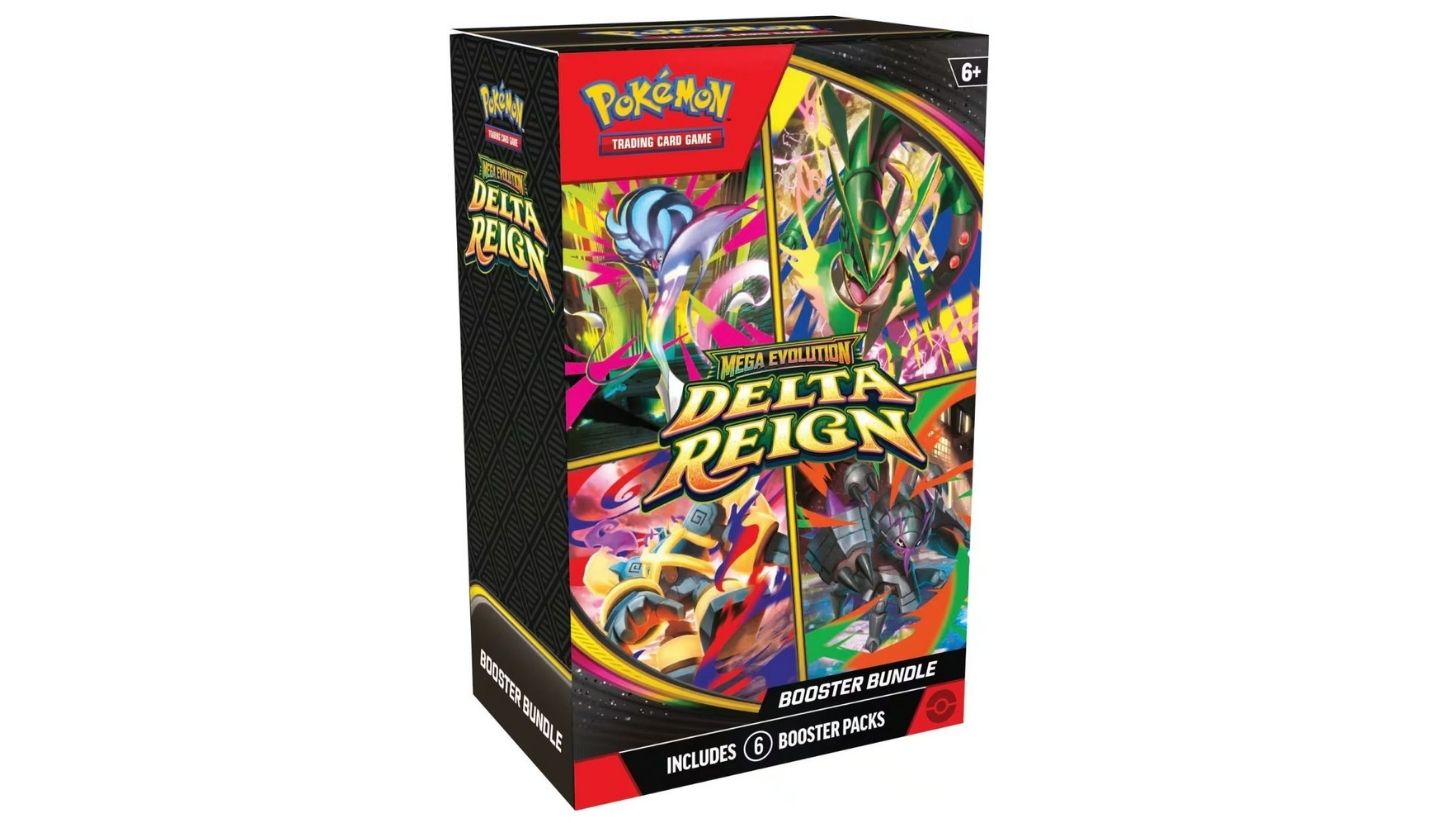 קלפי פוקימון Pokemon Tcg Mega Evolution Delta Reign Booster Bundle Case (x25)