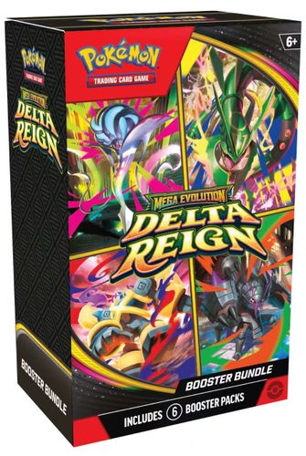 קלפי פוקימון Pokemon Tcg Mega Evolution Delta Reign Booster Bundle Case (x25)