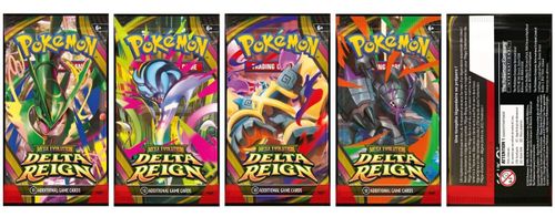 קלפי פוקימון Pokemon Tcg Mega Evolution Delta Reign Booster Box Case (x6)