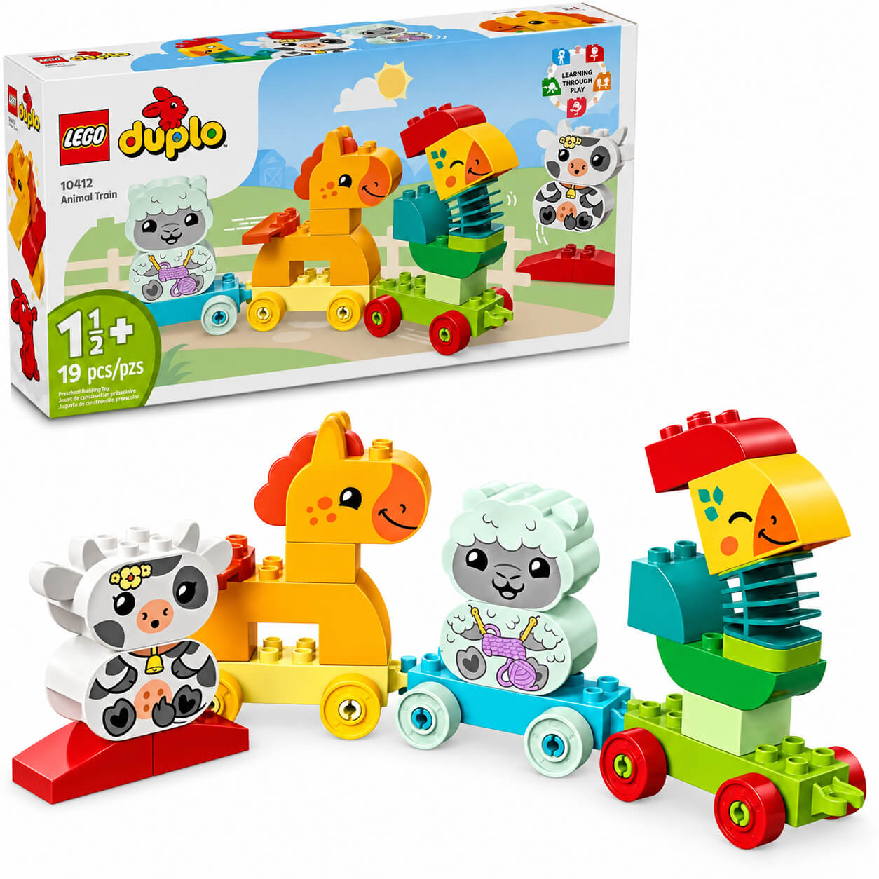 משחק הרכבה דופלו רכבת החיות 10412 LEGO