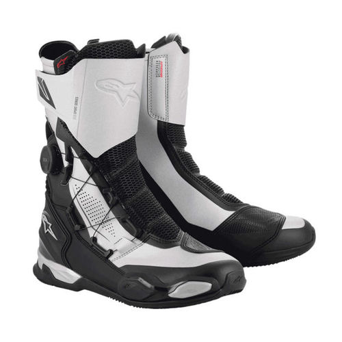 מגפי רכיבה אלפינסטארס שחור / כסוף – ALPINESTARS SP-X BOA