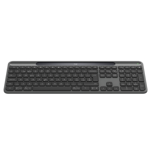 LOGITECH SLIM SOLAR + GRAPHITE – מקלדת סולארית אלחוטית
