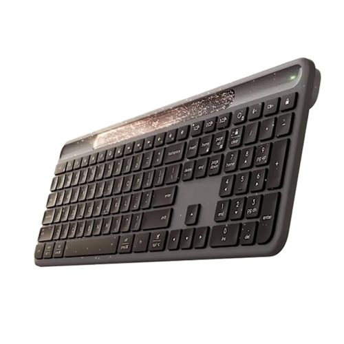 LOGITECH SLIM SOLAR + GRAPHITE – מקלדת סולארית אלחוטית