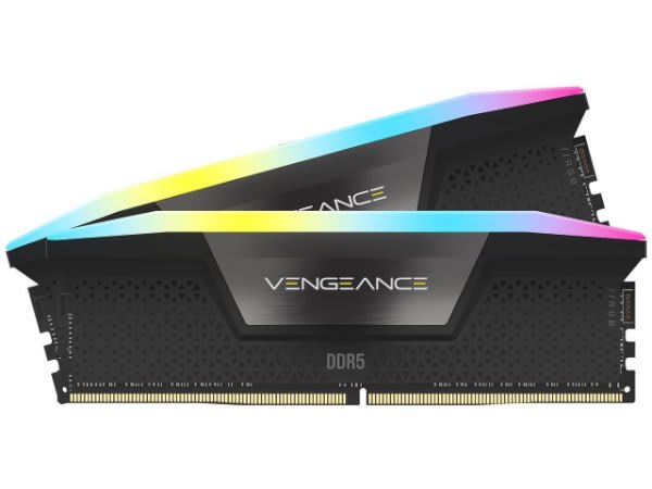 ז. לנייח Corsair Vengeance RGB 64GB 2X32 DDR5 6000Mhz C40 AMD
