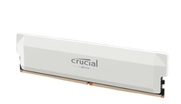 זכרון לנייח Crucial Pro DDR5 16GB 6400Mhz C32 White