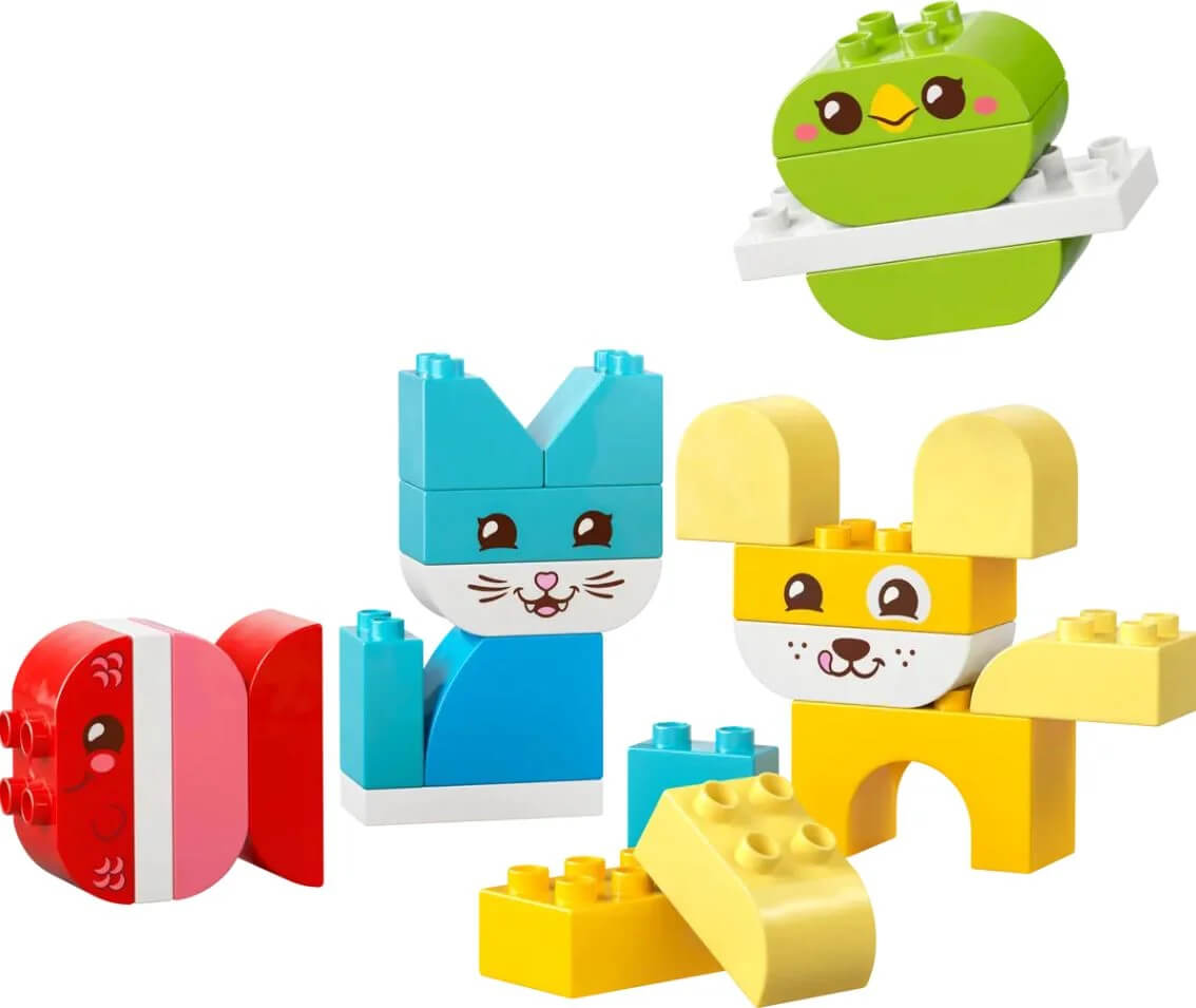 משחק הרכבה דופלו חיות מחמד יצירתיות 3 ב־1 10477 LEGO