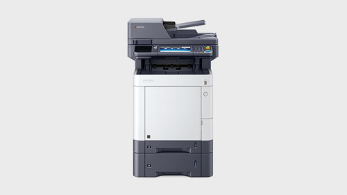 מכונת צילום משולבת לייזר צבעונית KYOCERA ECOSYS M6230cidn – מבט מלפנים עם מגירת נייר נוספת (אופציונלית)
