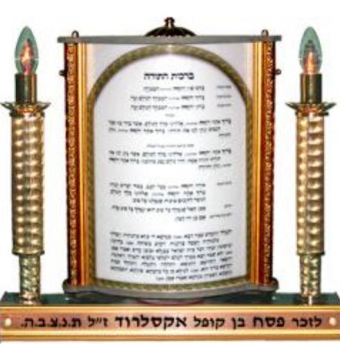 ברכות תורה והפטרות דגם 76