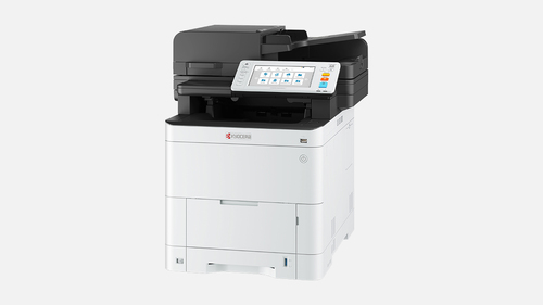מדפסת משולבת לייזר צבעונית KYOCERA ECOSYS MA3500cifx – מבט בזווית מצד ימין