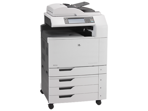 מדפסת לייזר צבעונית משולבת HP Color LaserJet CM6040f MFP – מבט זוויתי מימין