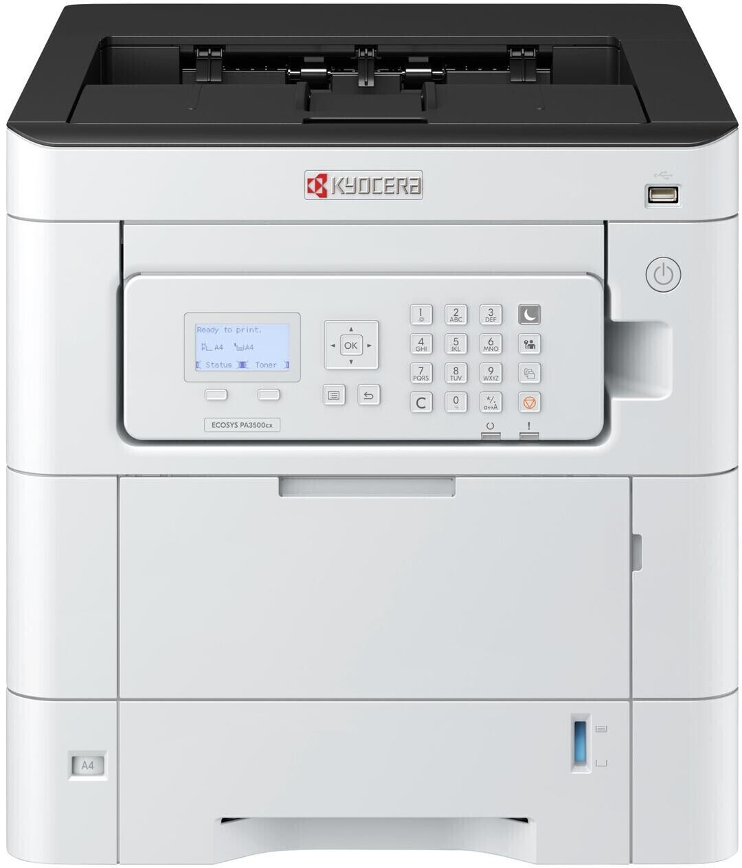 Kyocera ECOSYS PA3500cx מדפסת לייזר צבעונית A4 | הדפסה בלבד | עד 35 דפים לדקה בשחור ובצבע