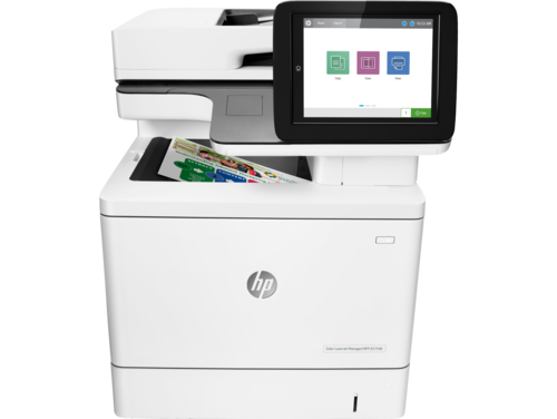 מדפסת לייזר משולבת צבעונית HP Color LaserJet Managed MFP E57540 – מבט מלפנים
