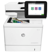 HP Color LaserJet Managed MFP E57540 מחודשת, מדפסת לייזר משולבת צבעונית A4 | צילום וסריקה