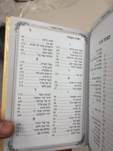 זמירות ופיוטים נוסח מרוקו שירה וזימרה דגם 4569