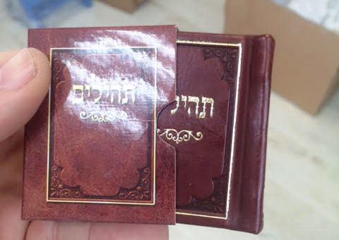 תהילים דמוי עור מיני דגם 800