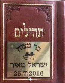 תהילים דמוי עור מיני דגם 800