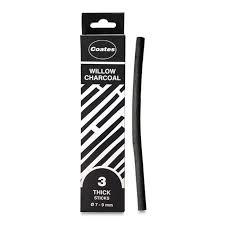 פחם טבעי Willow charcoal Large COATES