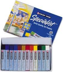 סט 12 Artist Oil Pastels Sakura