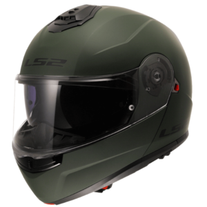 קסדה נפתחת אל אס 2 ירוק – LS2 FF908 STROBE II Military Green