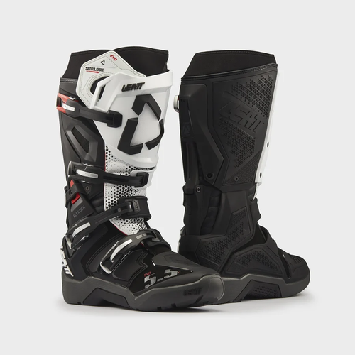 מגף רכיבה ליט שח/לב - LEATT MOTO 5.5 FLEXLOCK ENDURO EVO