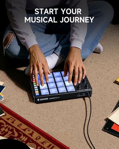 בקר MIDI Donner STARRYPAD PRO עם Bluetooth MIDI