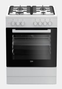 ‏תנור משולב כיריים Beko FSE62120DWDSL בקו