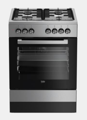‏תנור משולב כיריים Beko FSE62120DXDSL בקו