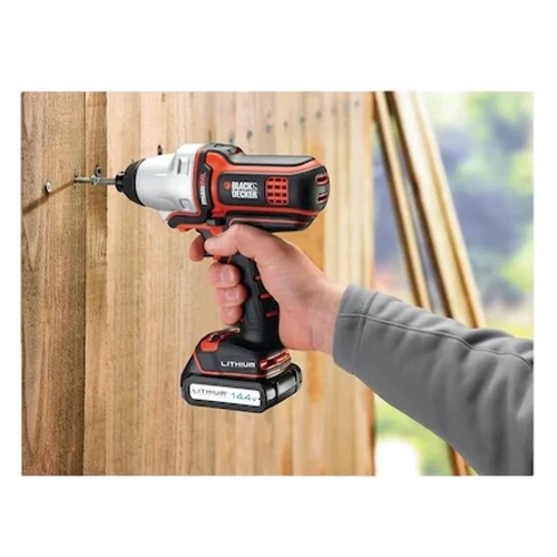 ראש מברגת אימפקט MULTIEVO ראש בלבד + 8 אביזרים MTIM3 BLACK+DECKER