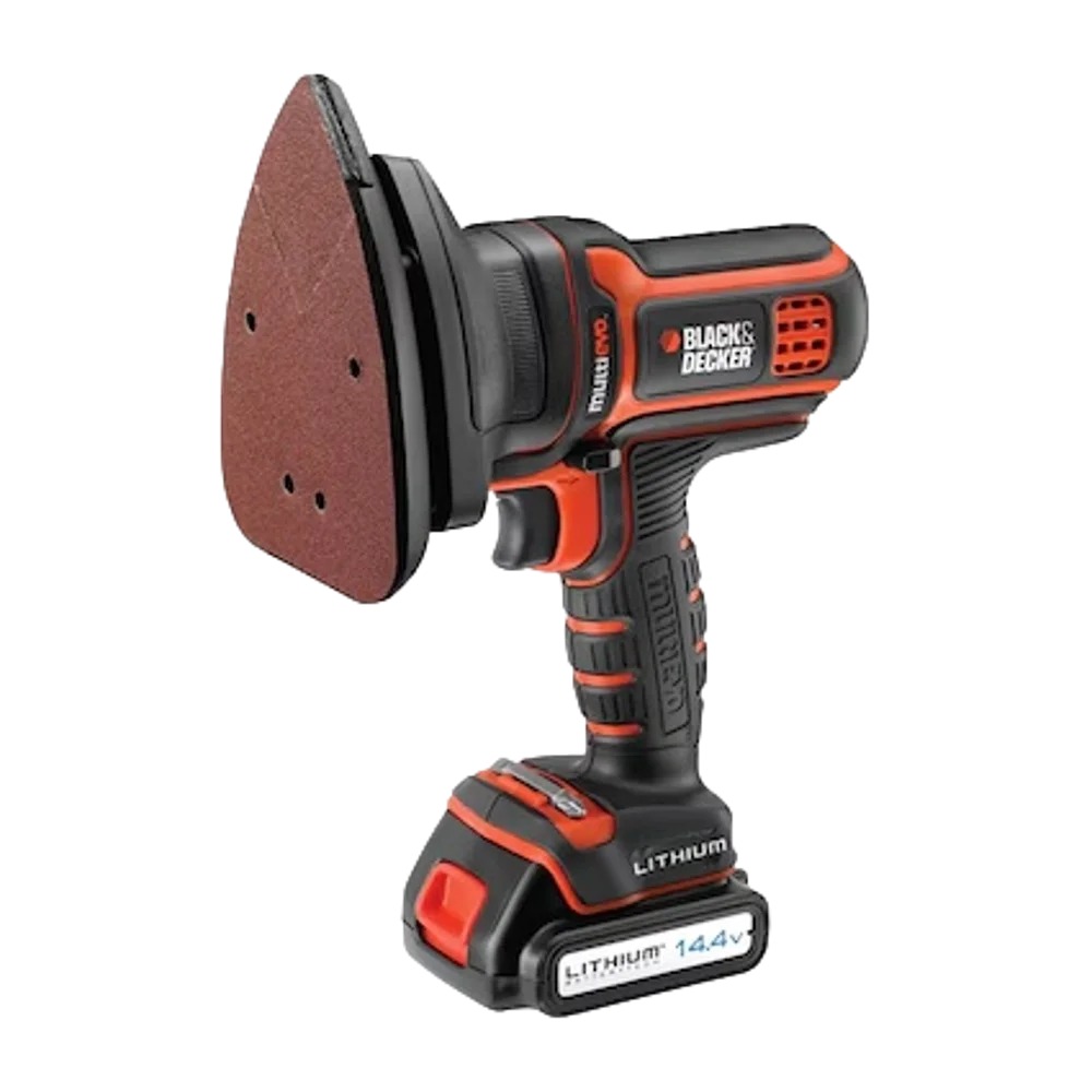 ראש מלטשת דלתא MULTIEVO ראש בלבד + 5 ניירות ליטוש MTSA2 BLACK+DECKER